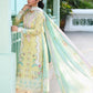 Qalamkar Qprints | Digital Printed Lawn Chikankari Embroidered Unstitched Suit | JOVIE