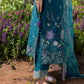 Emerald Fern – Chikan Embroidered Lawn with Chiffon Dupatta