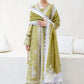 Qalamkar Casual Pret 26 – Jacquard 3 Piece Stitched Suit PA-04 (Willow)