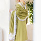 Qalamkar Casual Pret 26 – Jacquard 3 Piece Stitched Suit PA-04 (Willow)
