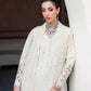 Qalamkar Casual Pret 26 – Jacquard 3 Piece Stitched Suit PA-01 (Halo)