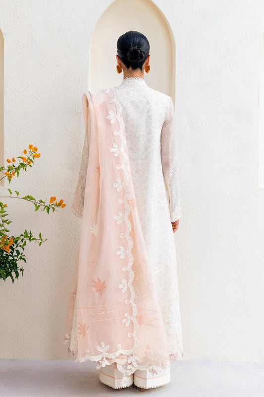 Qalamkar Casual Pret 26 – Jacquard 3 Piece Stitched Suit PA-05 (VEIL)