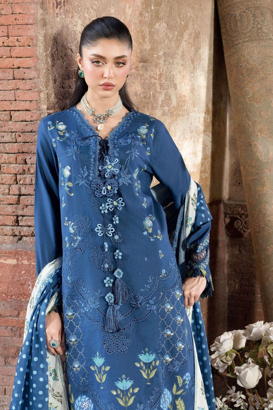 Saira Shakira by Bloom Unstitched Suite Lawn 26 (LILY 2-B)