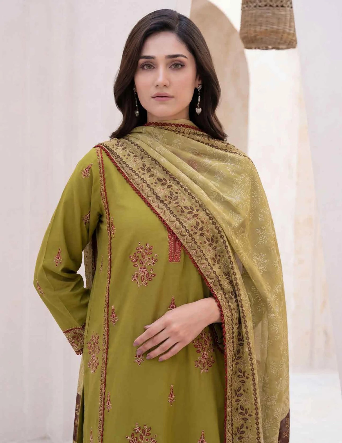 AMAL Spring Pret by Allys – 3PC Stitched Embroidered Suit | Spring Collection 2026