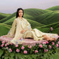 MariaB MBasics-Embroidered Lawn 3 Piece Unstitched Suit with Chiffon Dupatta (D11A)