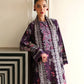 Roheenaz Éclat | Poppy Bloom | Unstitched 3 Piece Lawn Suit (Printed & Embroidered)