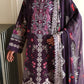 Roheenaz Éclat | Poppy Bloom | Unstitched 3 Piece Lawn Suit (Printed & Embroidered)