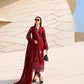 MARIA B LUXURY 3 Piece Embroidered Lawn Suit (Unstitched)