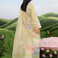 MariaB MBasics-Embroidered Lawn 3 Piece Unstitched Suit with Chiffon Dupatta (D11A)