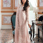 AZURE - EID ENSEMBLES unstitch chiffon 3 pc suite (Rosebud)