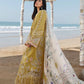 QALAMKAR Sahil | Luxury Chikankari Embroidered 3PC Lawn Suit with Silk Dupatta | – Premium Collection| HIRA