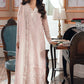 AZURE - EID ENSEMBLES unstitch chiffon 3 pc suite (Rosebud)