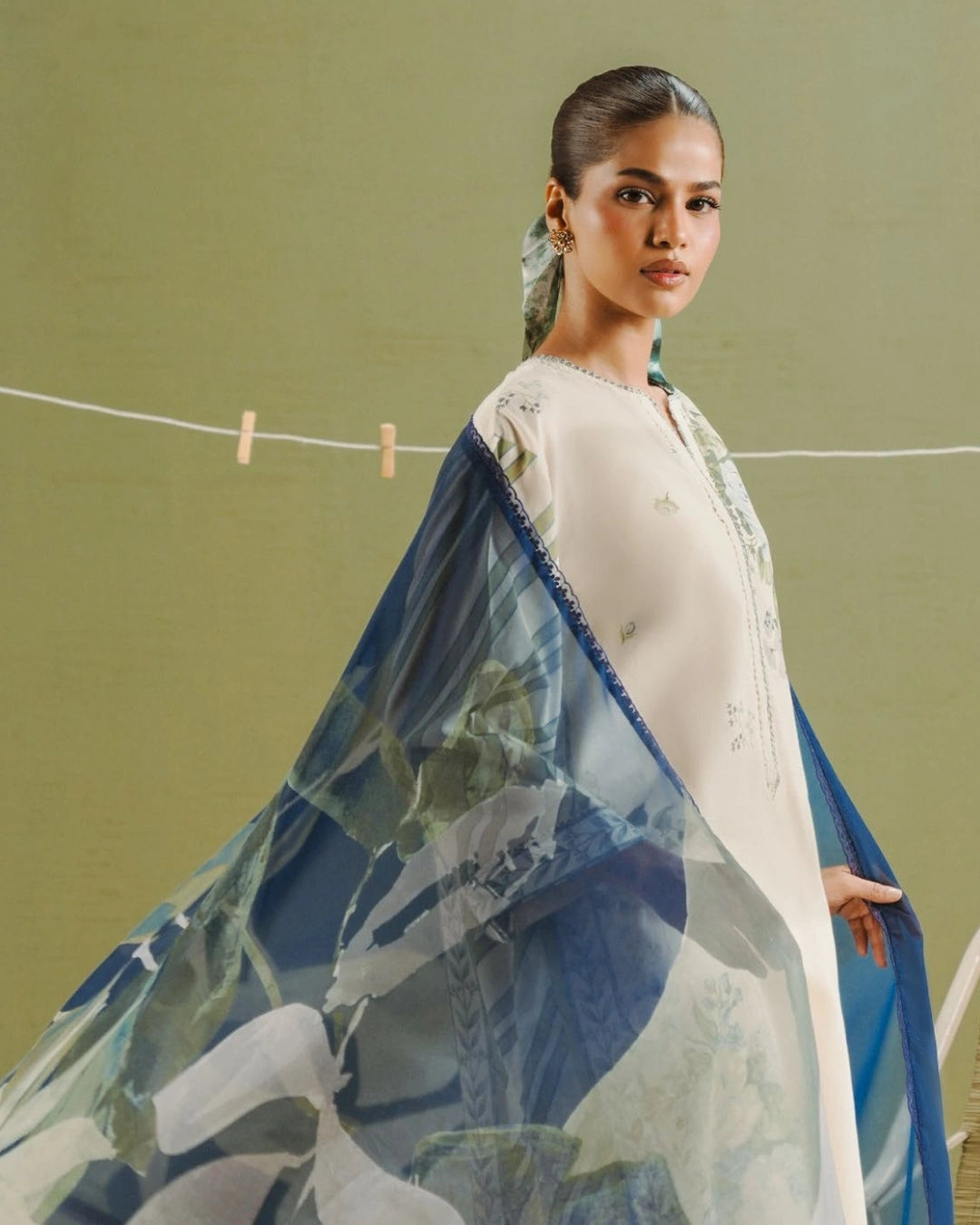 Coco By Zara Shahjahan 3-Piece Embroidered Lawn Suit (ZEYA-1B)