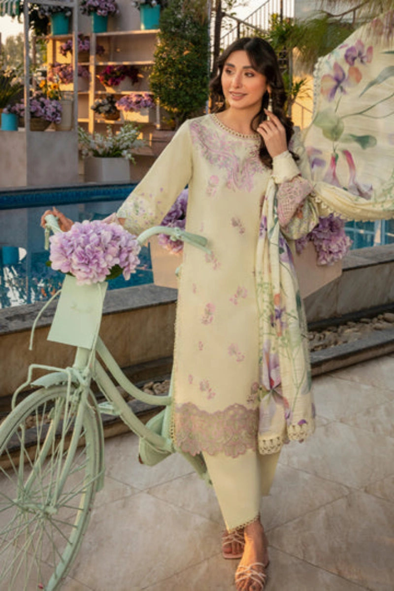 Rangrasiya Manah | Printed Lawn Embroidered Ready-to-Wear Suit