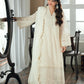 Azure Ensembles '26 - Premium 3 Piece Unstitched Suit (Ivory Petal)