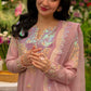 Rang Rasiya- Embroidered Lawn 3PC Unstitched Suit with Net Dupatta (Alayna)
