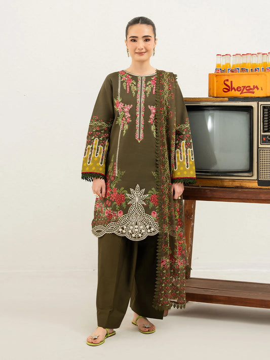 Annaya by Mahnur | Embroidered Lawn Unstitched 3-Piece Suit A-07