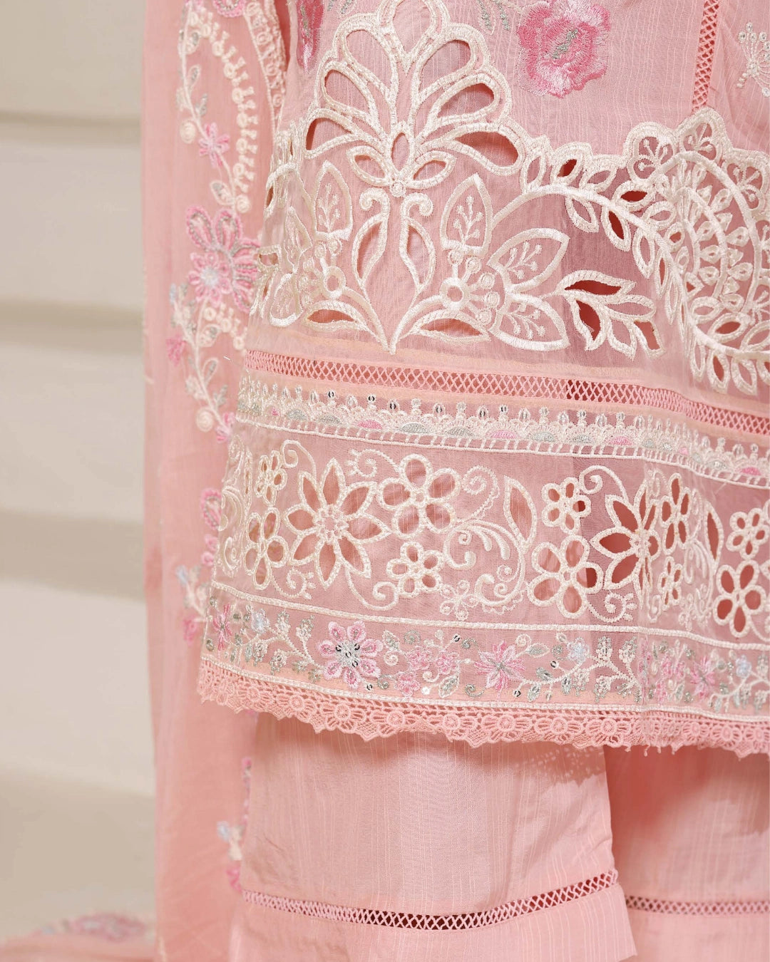 Sadabahar Luxury Embroidered Lawn Stitched 3-Piece Suit | Festive Collection