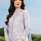 MariaB MBasics-Embroidered Lawn 3 Piece Unstitched Suit with Chiffon Dupatta (D11B)