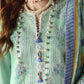 Hemline By Mushq - Secret Garden 26 Unstitched Suit (Fernlore)