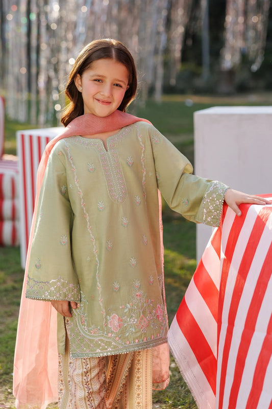 Garnet Embroidered Lawn Stitched 3 Piece Suit (Dewy Glee) | Summer Collection 2026