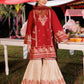 Garnet Embroidered Lawn Stitched 3 Piece Suit (Glimmer Glow) | Summer Collection 2026