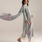 IZNIK Luxury Lawn Collection – SS-12 | Dusty Ice Blue 3-Piece Set