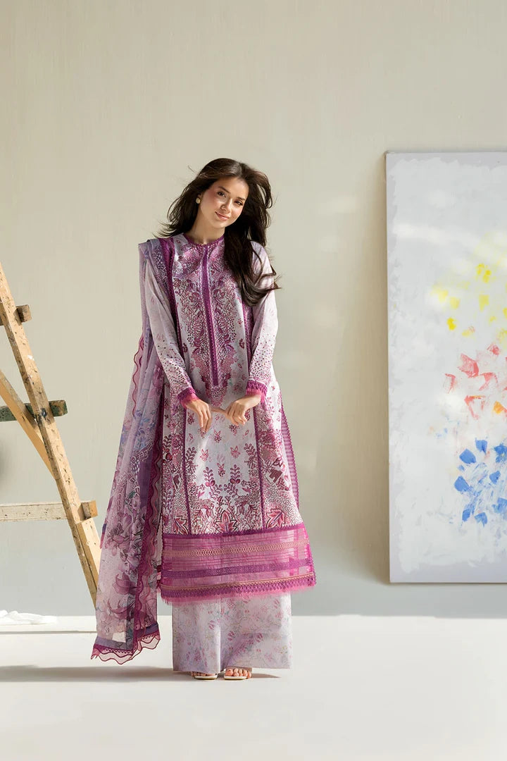Sobia Nazir VITAL Embroidered 3 Piece Unstitched Lawn Suit (V-5A)