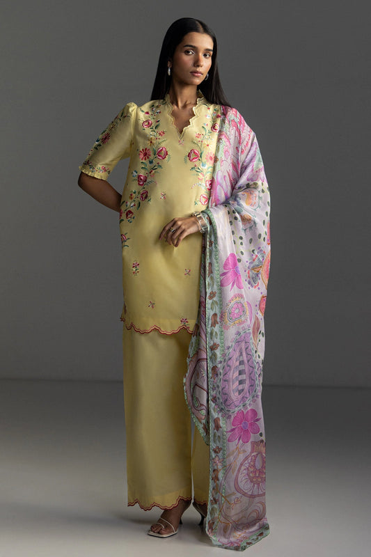 Coco By Zara Shahjahan Lawn 2026 – 3-Piece Embroidered Lawn Suit (SEREN-5B)