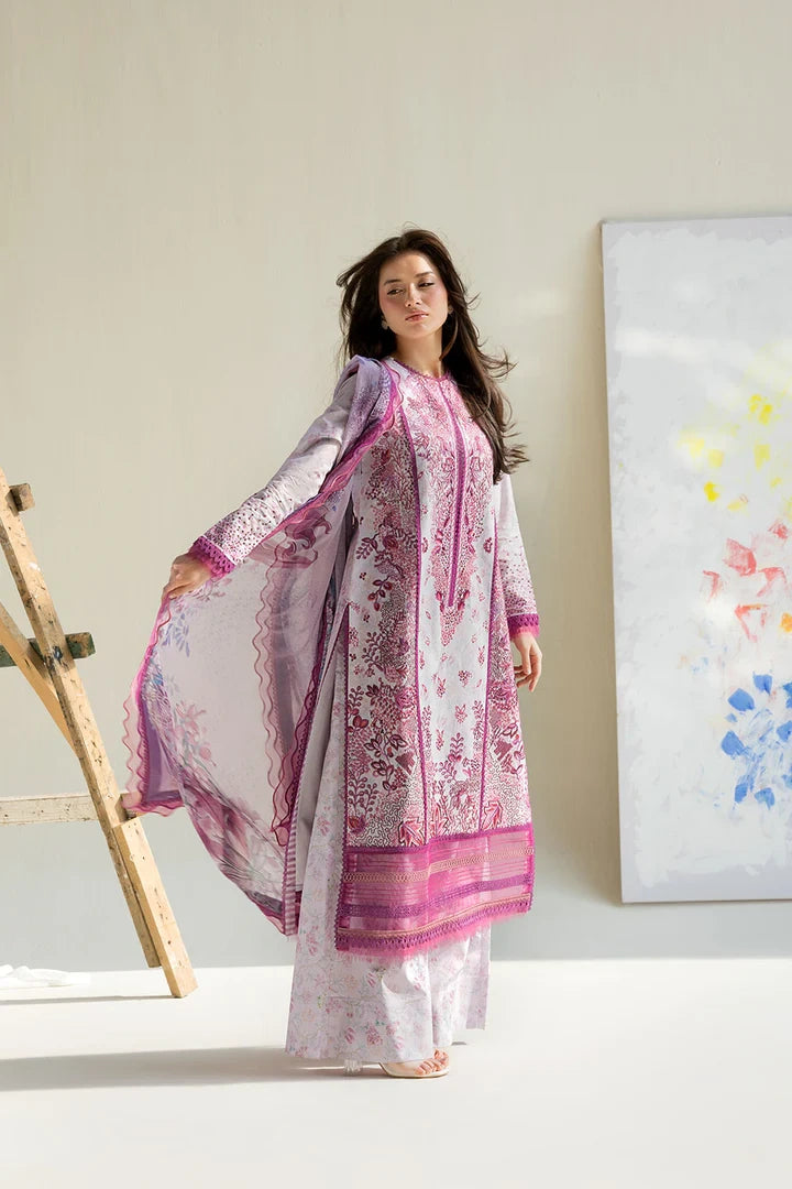 Sobia Nazir VITAL Embroidered 3 Piece Unstitched Lawn Suit (V-5A)