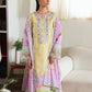 NISSA Floral Symphony – Embroidered & Printed Lawn Suit by Rajbari (Unstitched) 03
