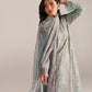 IZNIK Luxury Lawn Collection – SS-12 | Dusty Ice Blue 3-Piece Set