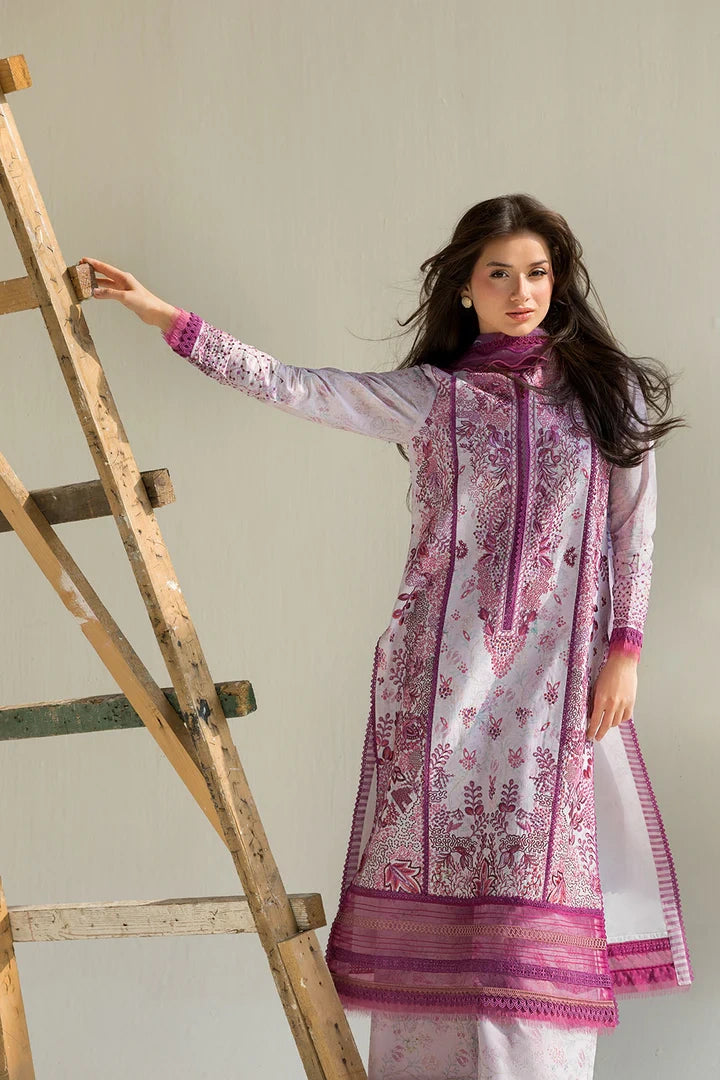Sobia Nazir VITAL Embroidered 3 Piece Unstitched Lawn Suit (V-5A)