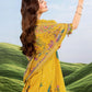 MariaB MBasics-Embroidered Lawn 3 Piece Unstitched Suit with Chiffon Dupatta (D3A)