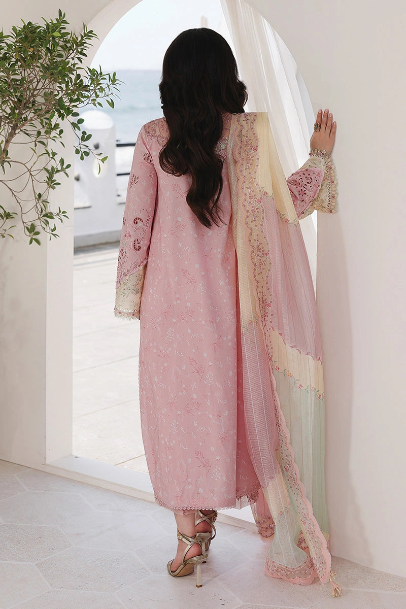 QALAMKAR Sahil | Luxury Digital Printed Chikankari Embroidered 3PC Lawn Suit with Jacquard Dupatta | HANIYA
