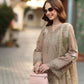 Noor Luxe Chikankari 3-Piece Unstitched Lawn Embroidered Suit (D3 - B)