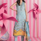 MariaB MBasics Printed & Embroidered Lawn Unstitched 3 Piece Suit (unstitched)