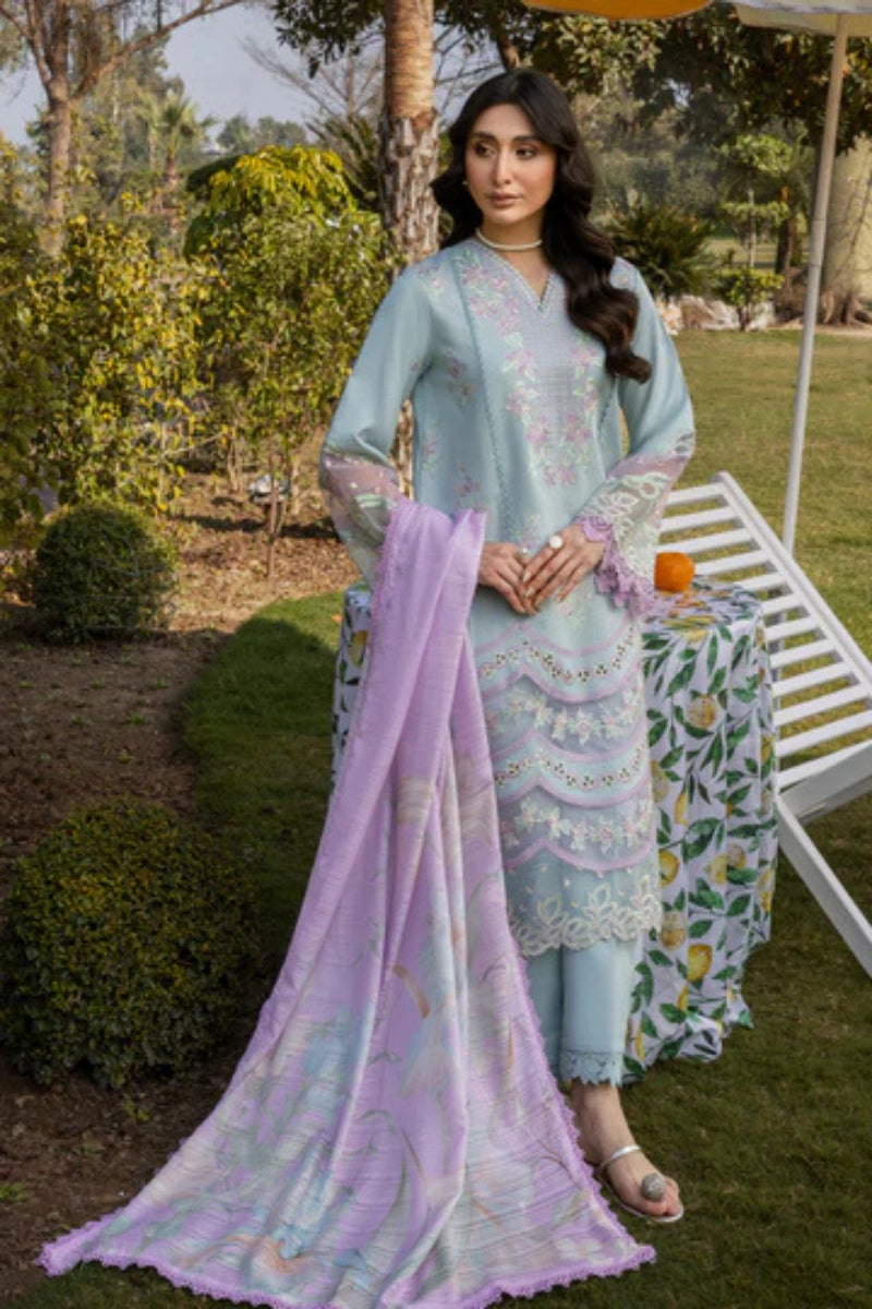 Rangrasiya Alizah | Dyed Lawn Embroidered Ready-to-Wear Suit