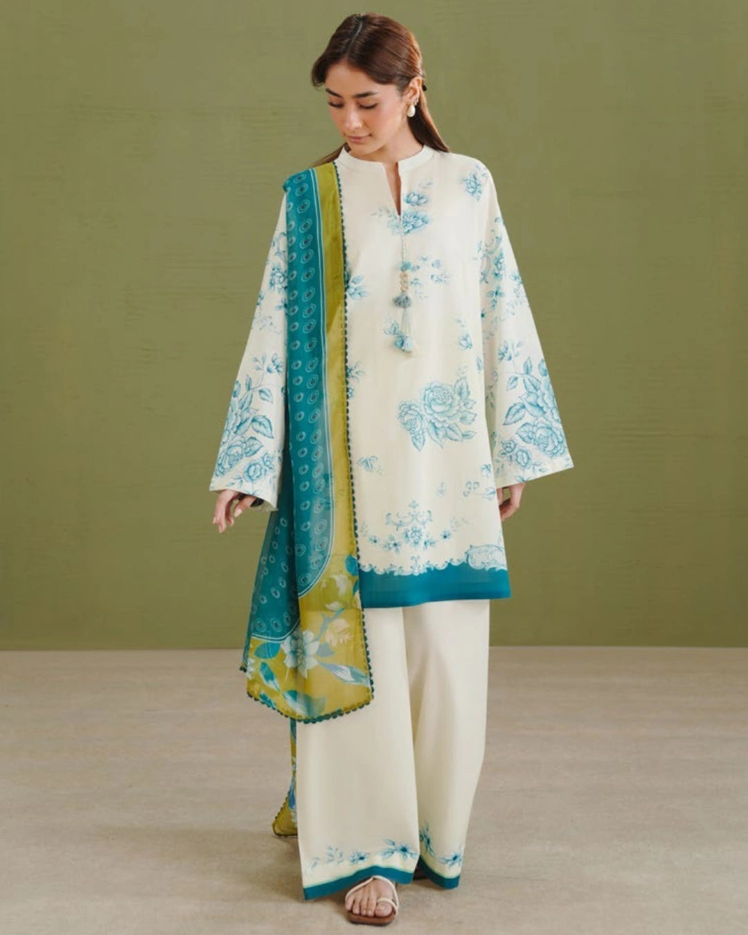 COCO Prints | 3-Piece Digital Printed Lawn Suit | (Unstitched) RIYA-2A