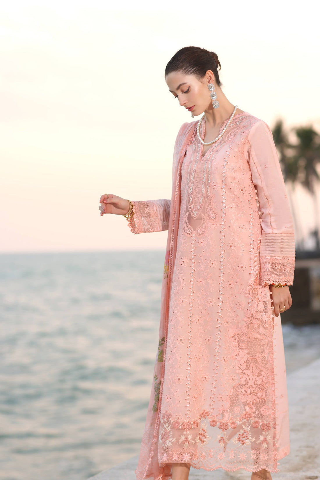 Saadia Asad 03B Eid Handwork Laserkari 25'