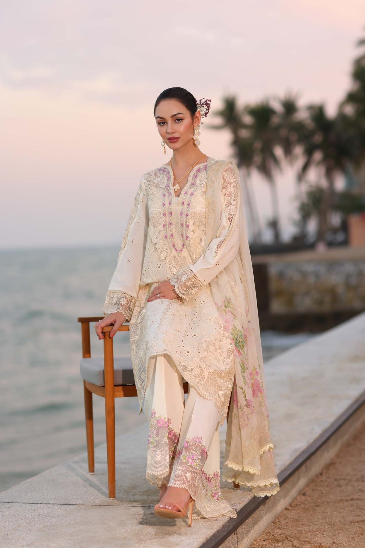 Saadia Asad 03A Eid Handwork Laserkari 25'