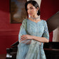 Amaya by Nureh Luxury embroidered chiffon 6 Piece Unstitched Suit (AM-41)