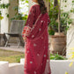 Inlays Mahnur By Angan  – Embroidered Lawn 3 Piece Unstitched Suit (AN-001)