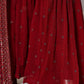 Afsanay by Sadabahar Embroidered Chiffon Stitched 3 Piece Suit (CR-33)