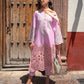 Hemline By Mushq - Embroidered Lawn 3 Piece stitched Suit (ALBA)