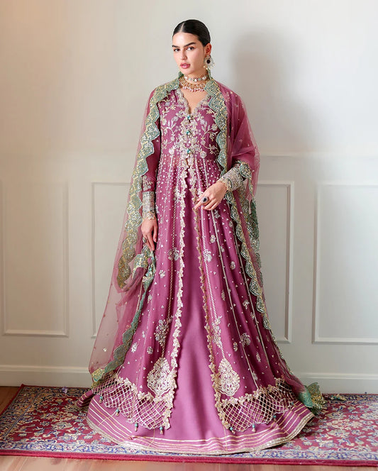 Roheenaz  whisper of grace Unstitched chiffon vol. II | 3-piece luxury suit (Alessia)
