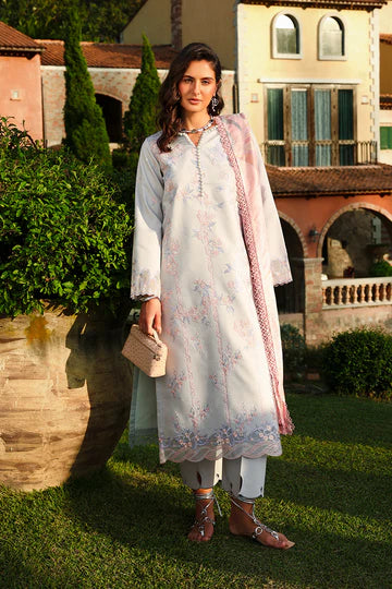 Rang Rasiya - Embroidered Lawn Stitched 3 Piece Suit (Alizeh)