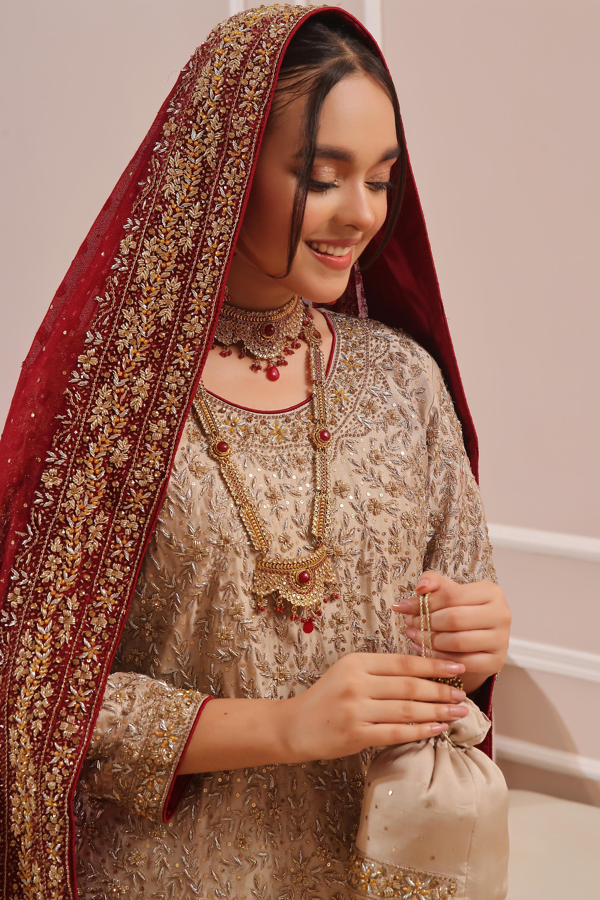 Amna Khurram D-8 Bridal Wear | Handwork Collection