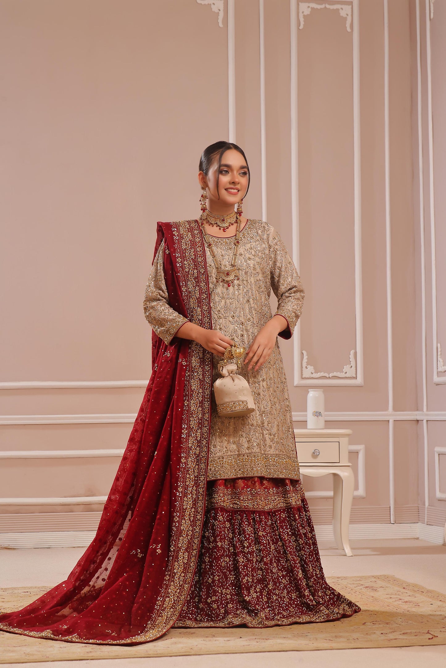 Amna Khurram D-8 Bridal Wear | Handwork Collection