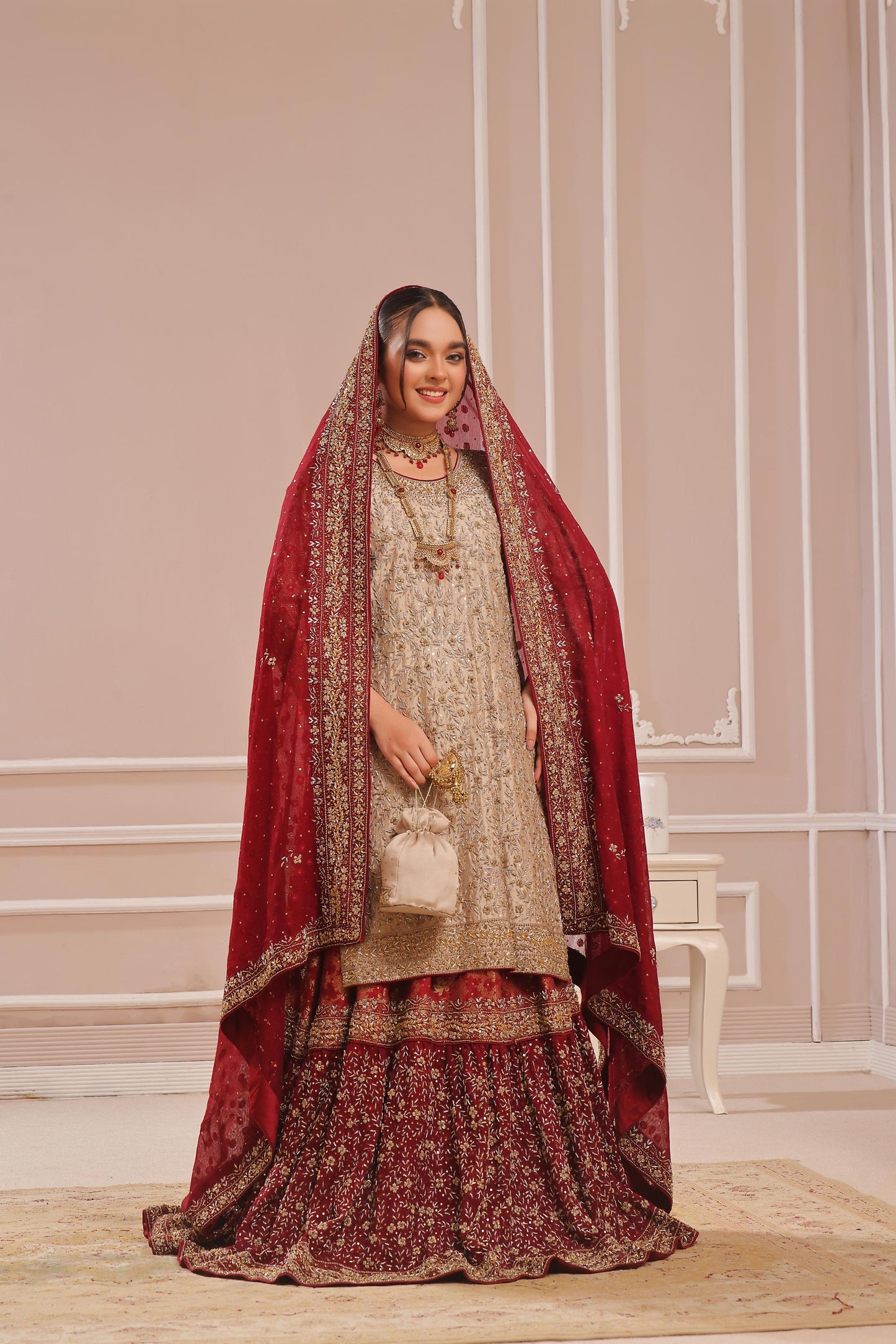 Amna Khurram D-8 Bridal Wear | Handwork Collection